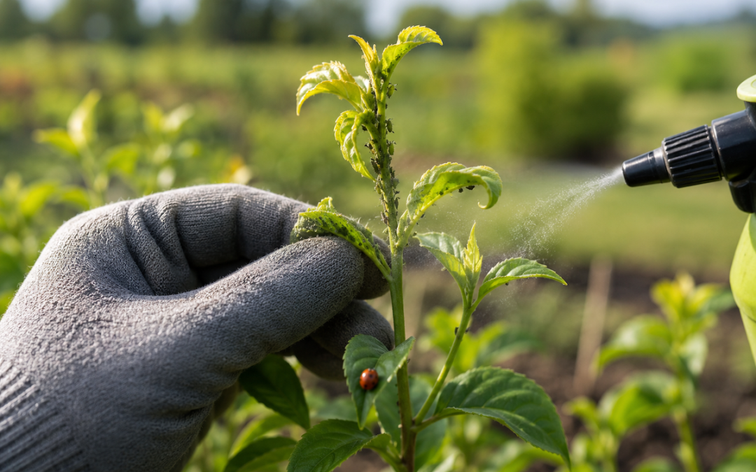 Waarom bladluis in jonge beplanting zoveel schade geeft